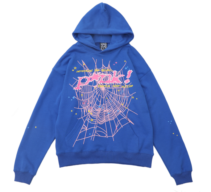 Blue Sp5d3r Hoodie