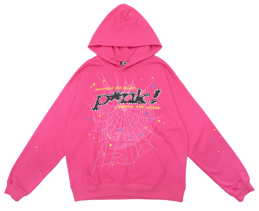 Pink Sp5d3r Hoodie